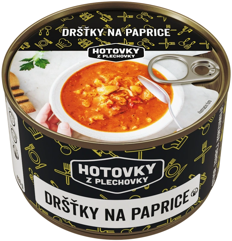 Dršťky na paprice