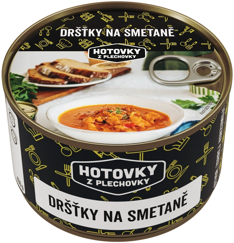 Dršťky na smetaně