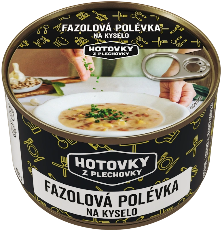 Fazolová polévka na kyselo