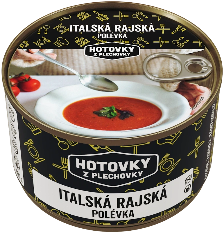 Italská rajská polévka