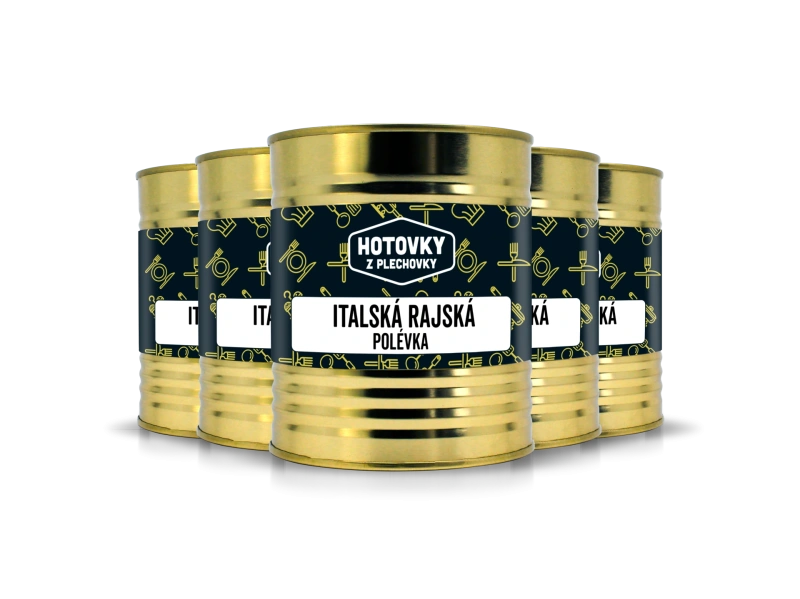 Italská rajská polévka 800g 5+1