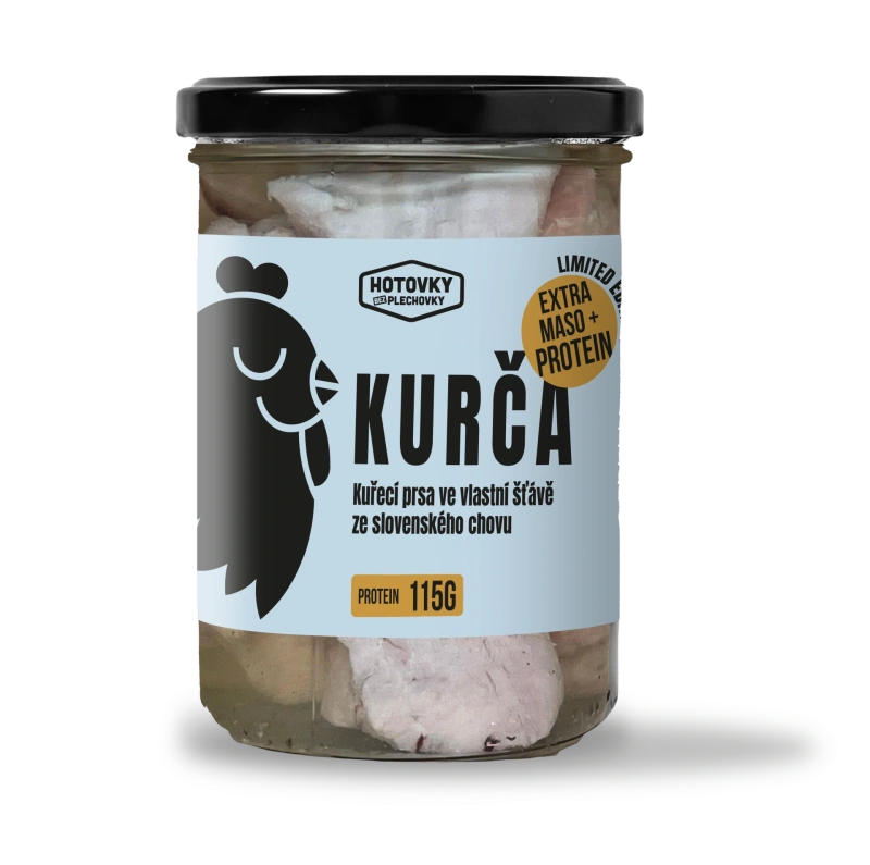Kuracie prsia vo vlastnej šťave 400g limited edition