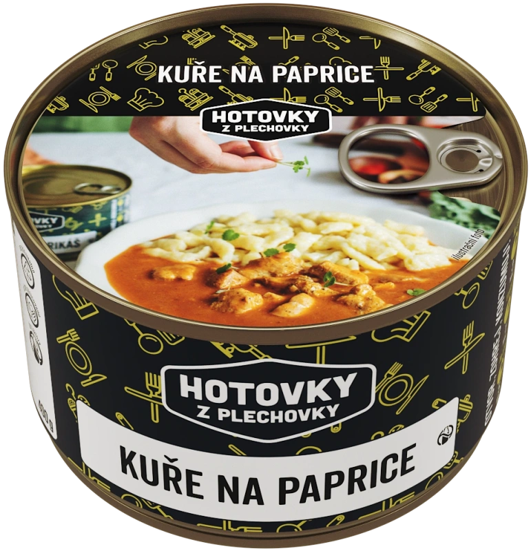 Kuře na paprice
