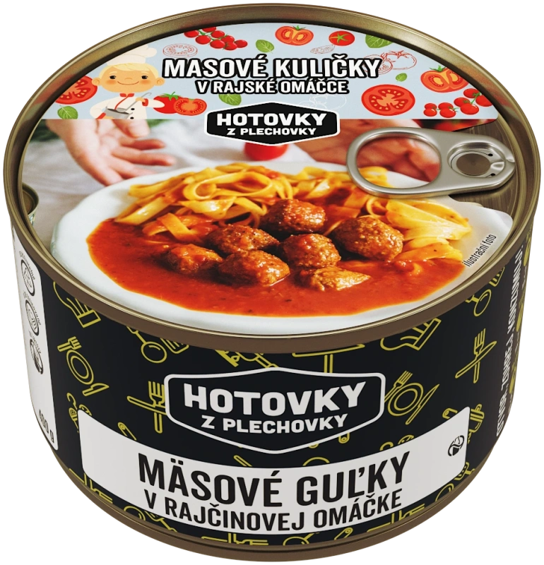 Masové kuličky v rajské omáčce